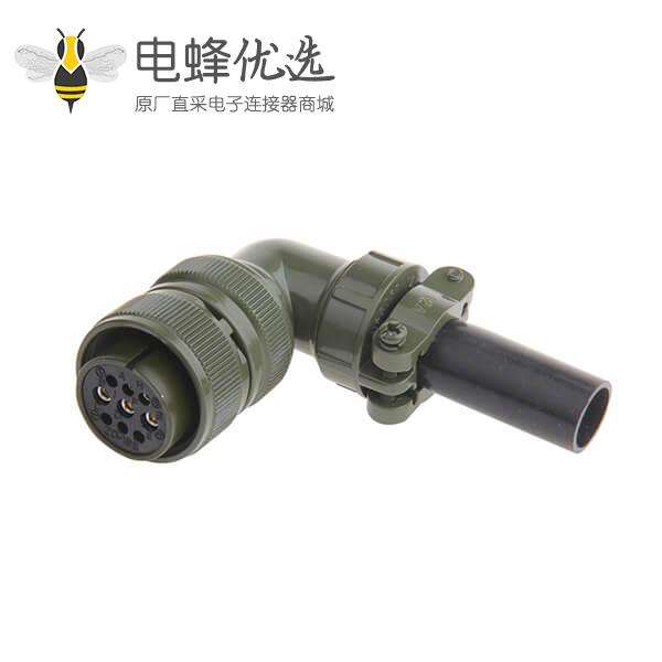 5015 MS3108A20-18S 9芯航空插头连接器工防标防水