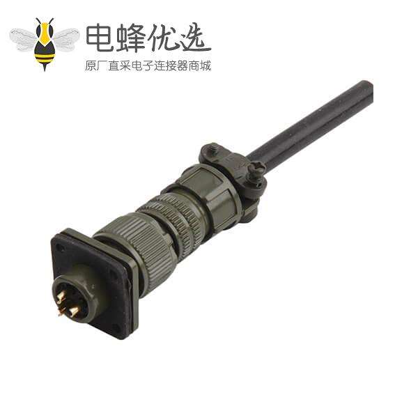 3芯工防标航空插座MS3102A10SL-3P连接器