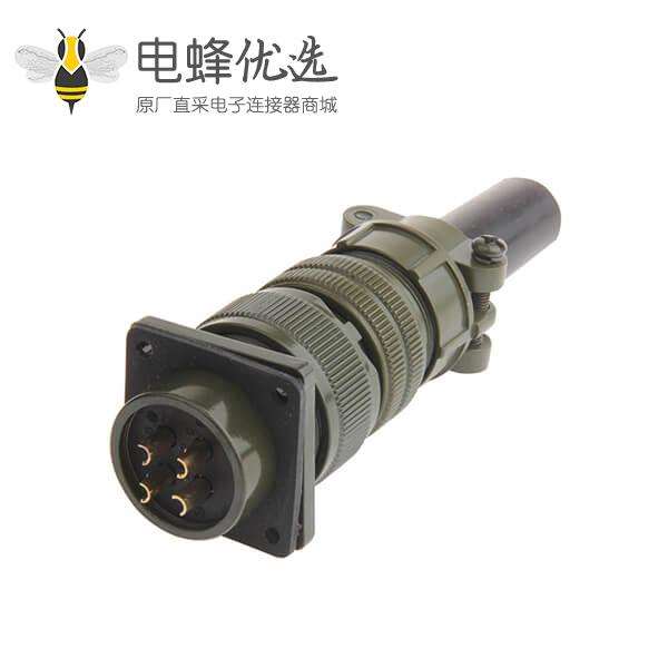 5015系列4芯MS3106A20-4S接线航空插头