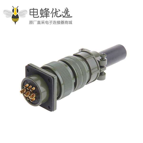 伺服电机工防航空插头插座 MS3106A20-18S直头