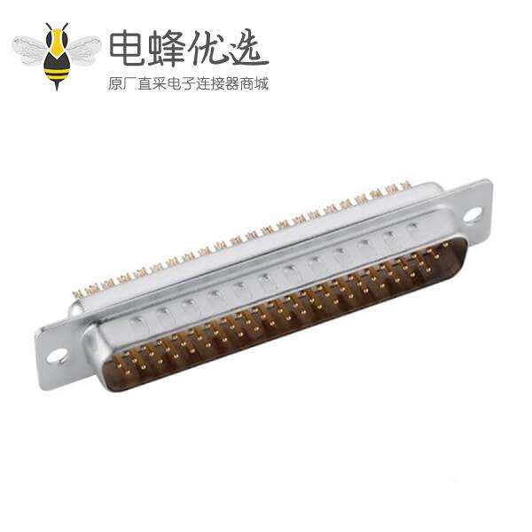 78针D Sub高密度公头车针连接器焊接型