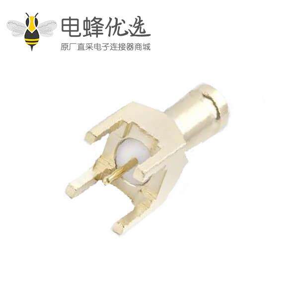 1.0 / 2.3连接器PCB安装直75&Omega;插座焊接端接标准6GHz镀金