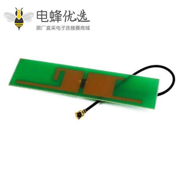 2.4G/5.8GHz内置WiFi双频PCB天线5dBi接IPEX