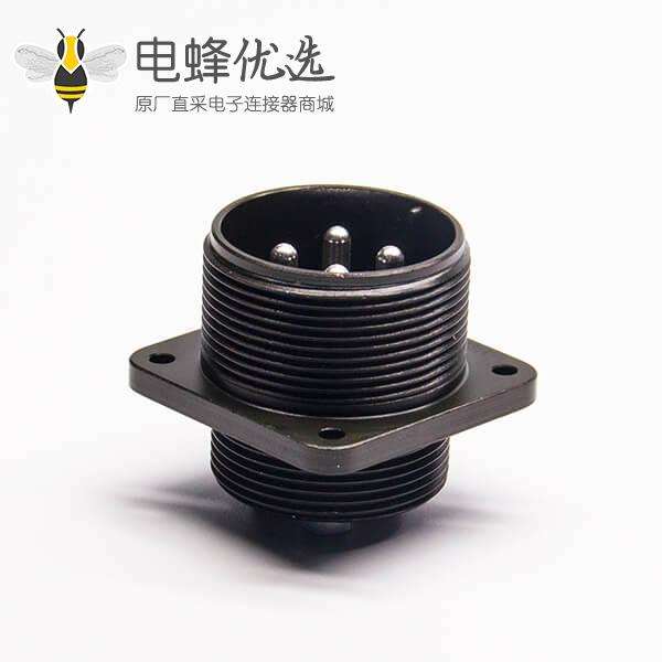 高品质耐用防水航空插头MS3102A22-22P方盘插座接插件-兼容DDK