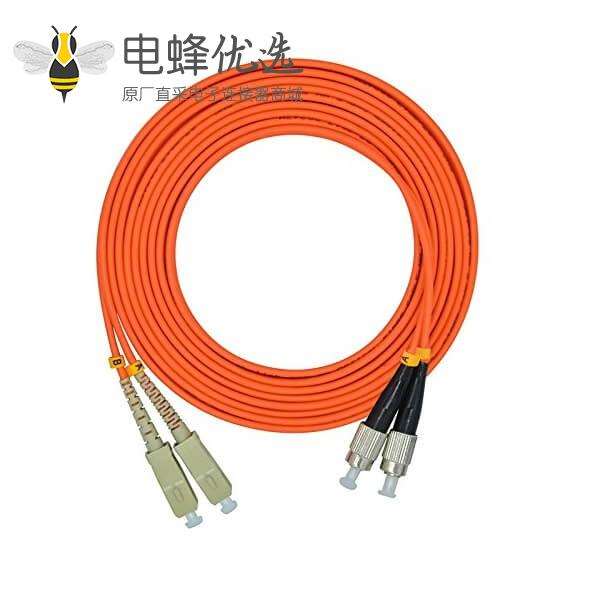 SC/FC光纤跳线线长3米 50/125&mu;m OM2双工多模