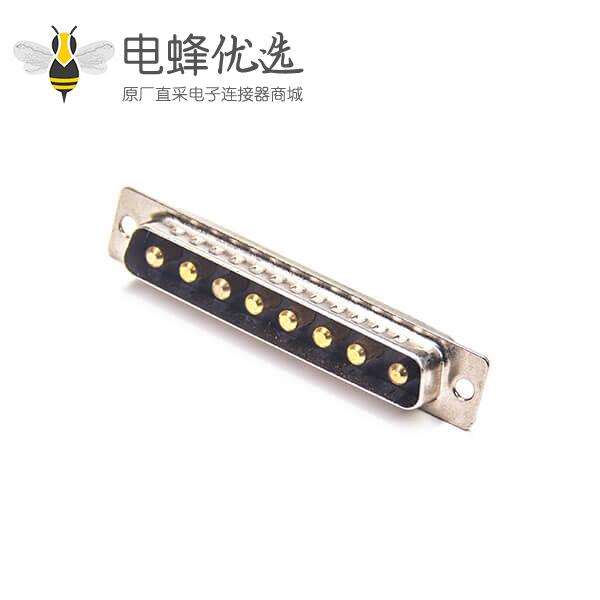 D-sub 8W8公头焊线