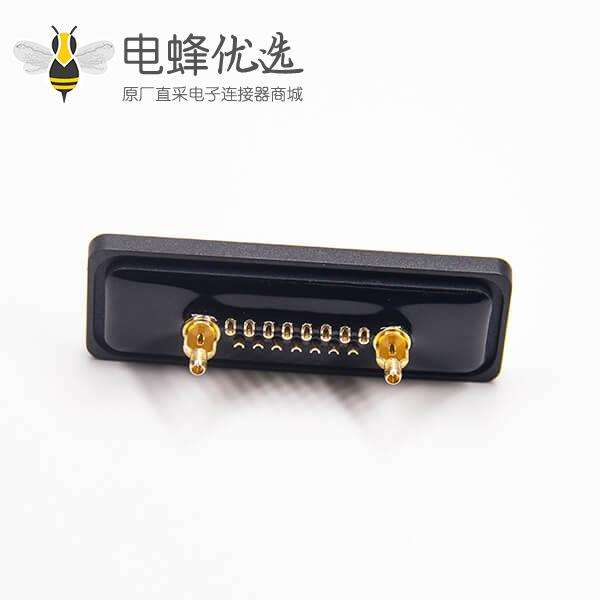 防水D-sub17W2同轴母座焊线