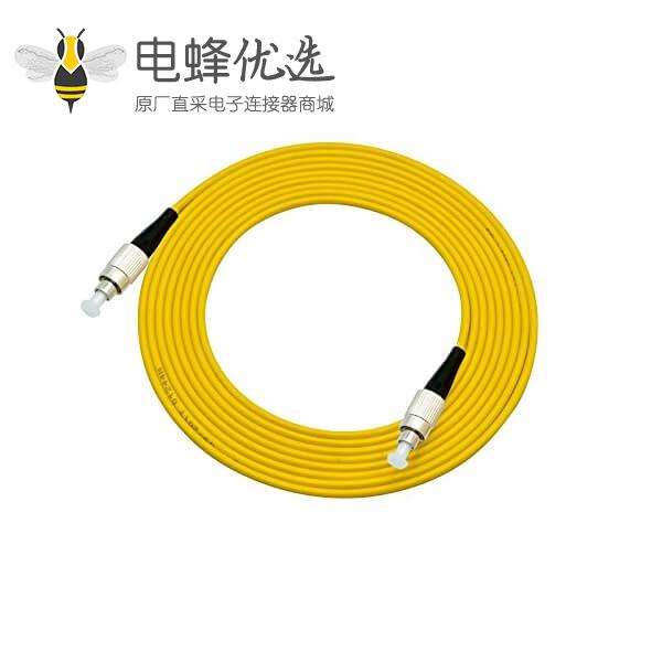 光纤跳线FC转FC单工单模OS2 9/125&mu;m线长3M