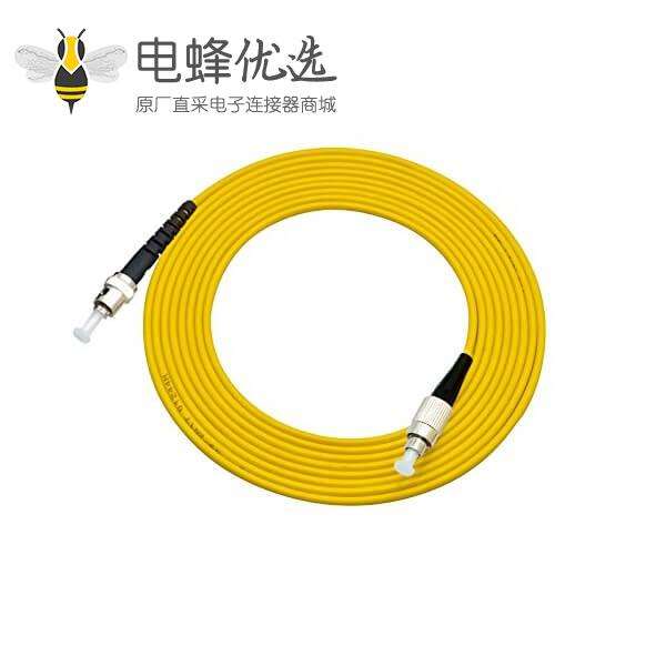 FC光纤跳线转ST 9/125&mu;m单工单模OS2线长3M