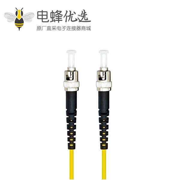 光纤跳线ST转ST线长3M单工单模9/125&mu;m OS2