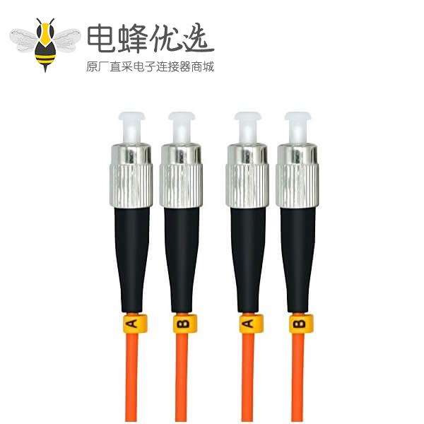 FC FC光纤跳线3米双工多模50/125&mu;m OM2