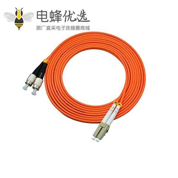 多模光纤跳线LC转FC 50/125&mu;m OM2双工线长3米