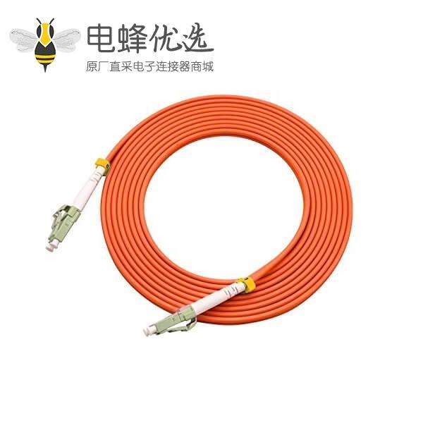 光纤跳线厂家供应LC转LC双工多模光纤跳线50/125&mu;m OM2 3米