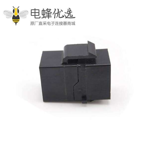 RJ45直通头Cat6六类电脑网络模块母转母