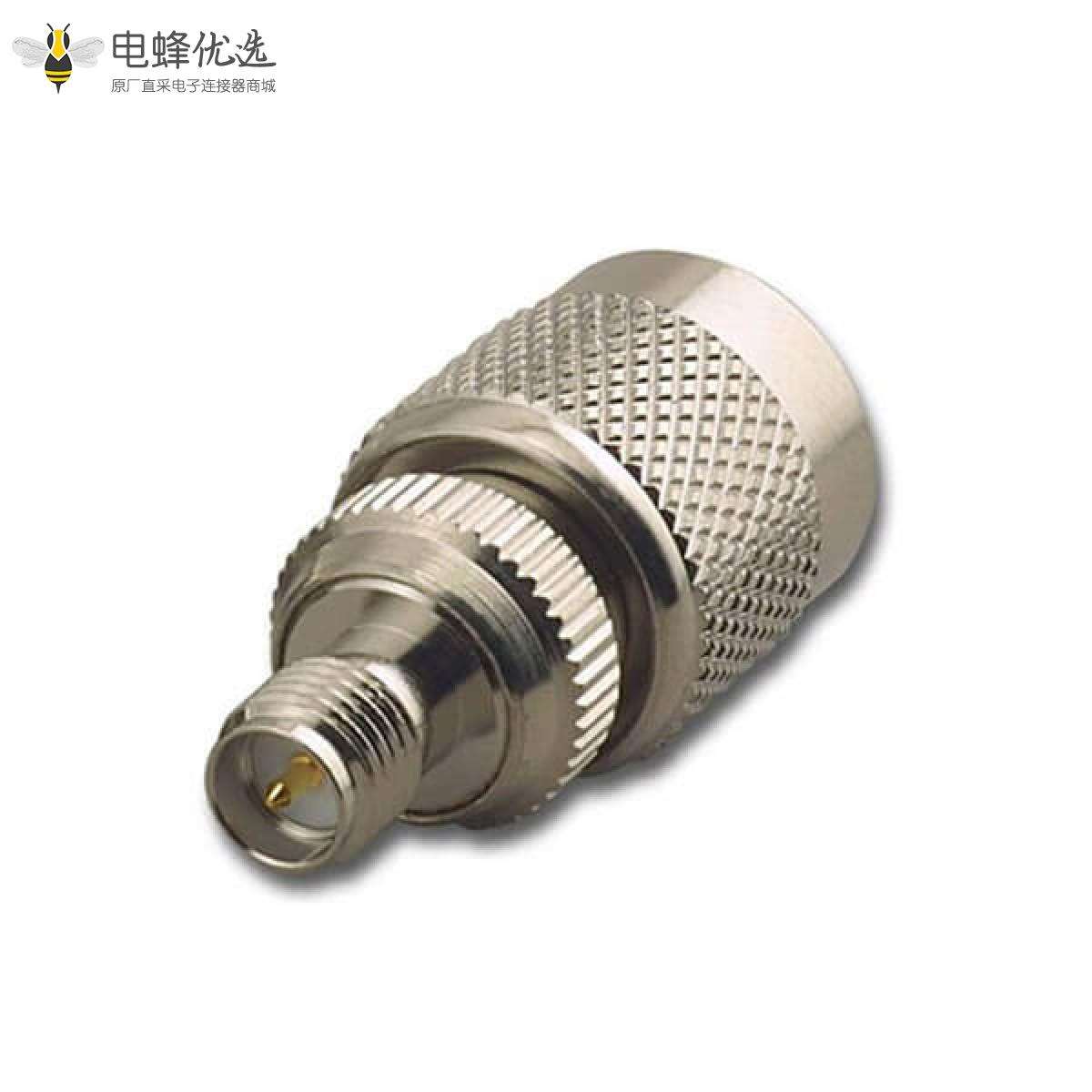 反级SMA转接头母对母N头50欧180度