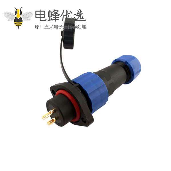 SP17防水连接器 防水等级IP68 2芯