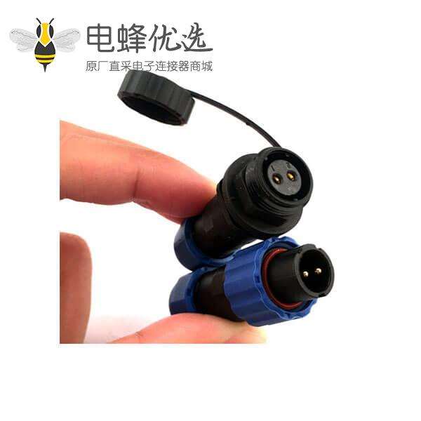 对接SP17-2芯 航空防水连接器