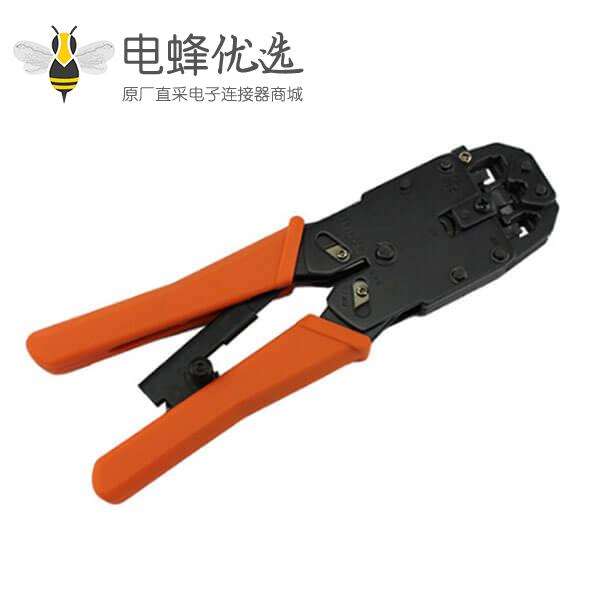 RJ11压接工具三用压线钳可用于4P,6P,8P水晶头压接