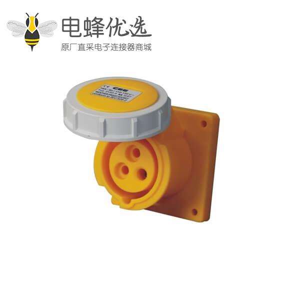 32A 120V工业插座 3芯 IP67 IEC60309