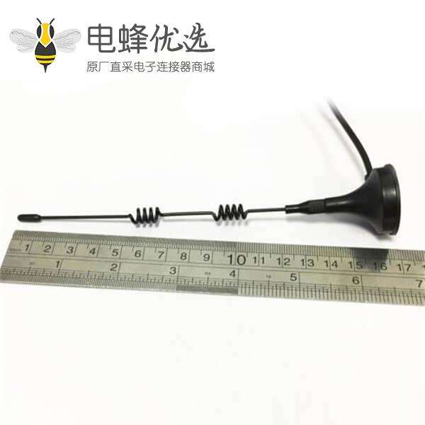 315 MHz外置天线9dBi吸盘天线17cm高接3米SMA公头线材