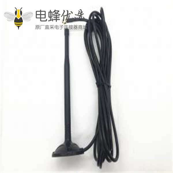 2 DBi螺纹锁接4G LTE 天线接RG58SMA公头