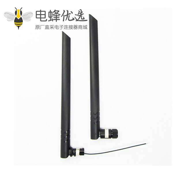 可折叠SMA天线3dBi胶棒天线315MHz接线