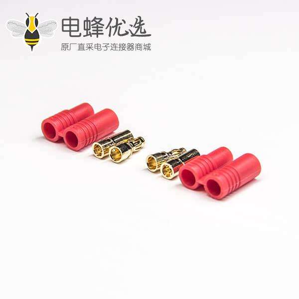 60A香蕉头PM3507 3.5MM 30-60A 铜镀金电源插头