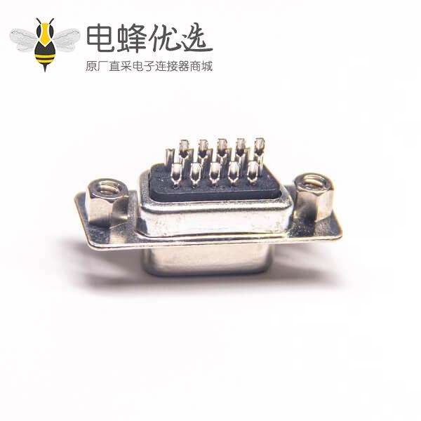 DB15母焊线长铆合后铆4.8螺母X3