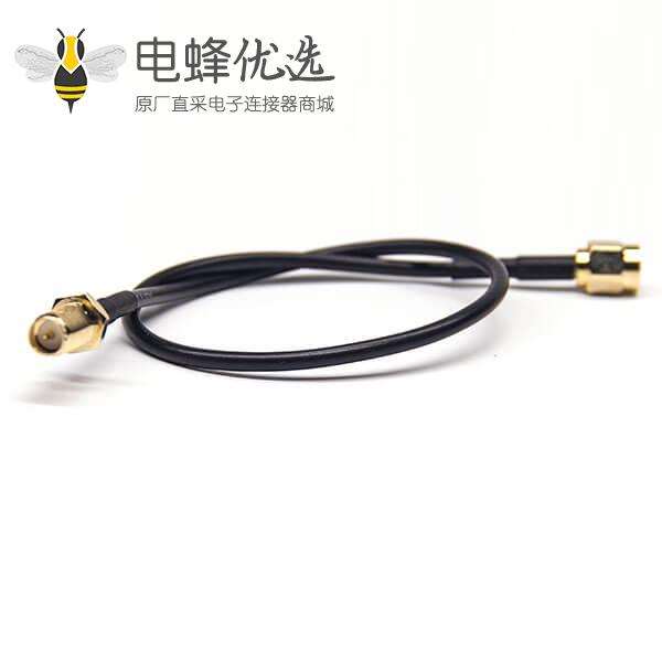 rp-sma接口公头直式转sma公头直式