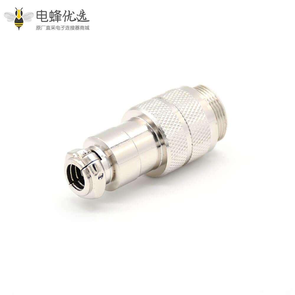 gx20对接航空插头直式5芯公母