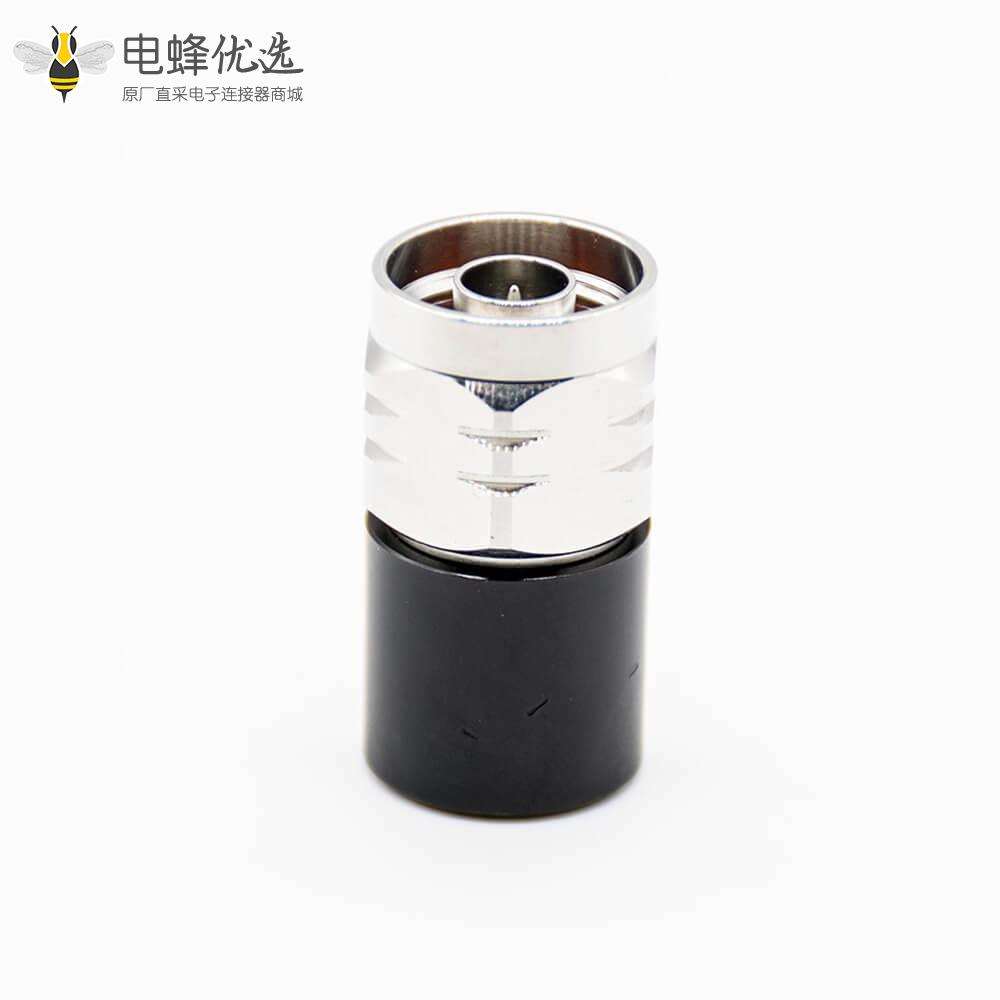 N头负载公头直式连接器螺纹连接