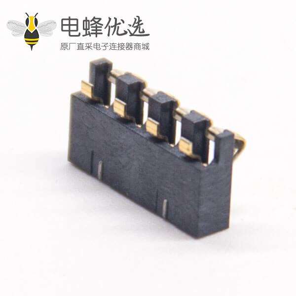 电池座连接器公插头4芯镀金贴板安装PH2.0接PCB板