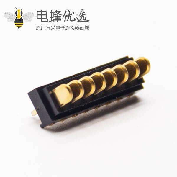 笔记本电池座公座8芯直式连接器插孔PCB板安装50pcs起售