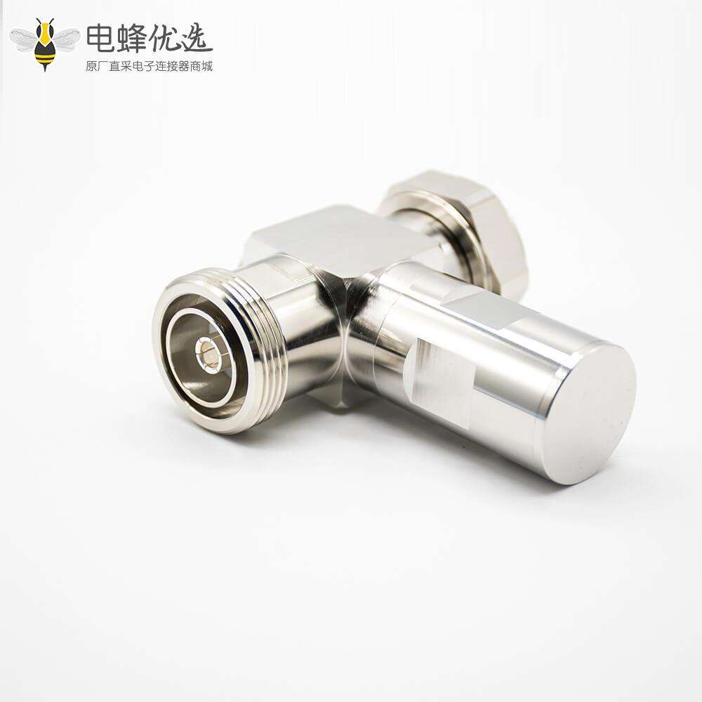 N公头转N母头转接头直式T型同轴射频避雷器