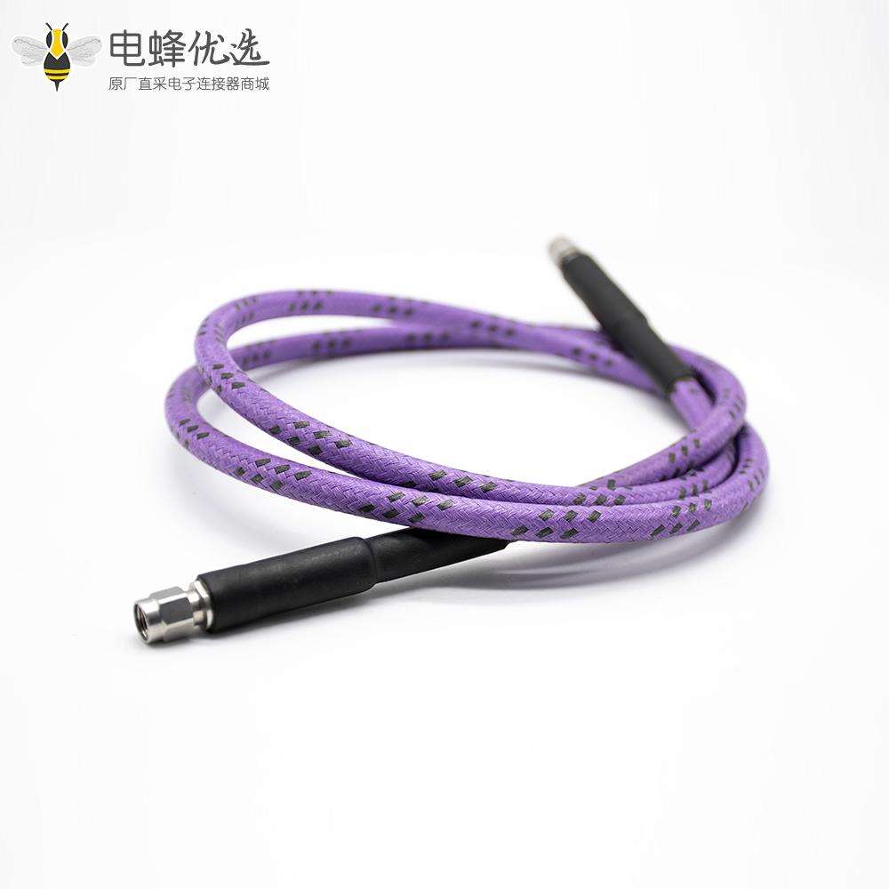 2.92SMA公转公头不锈钢2.92mm直对直式延长线测试组件微波线材