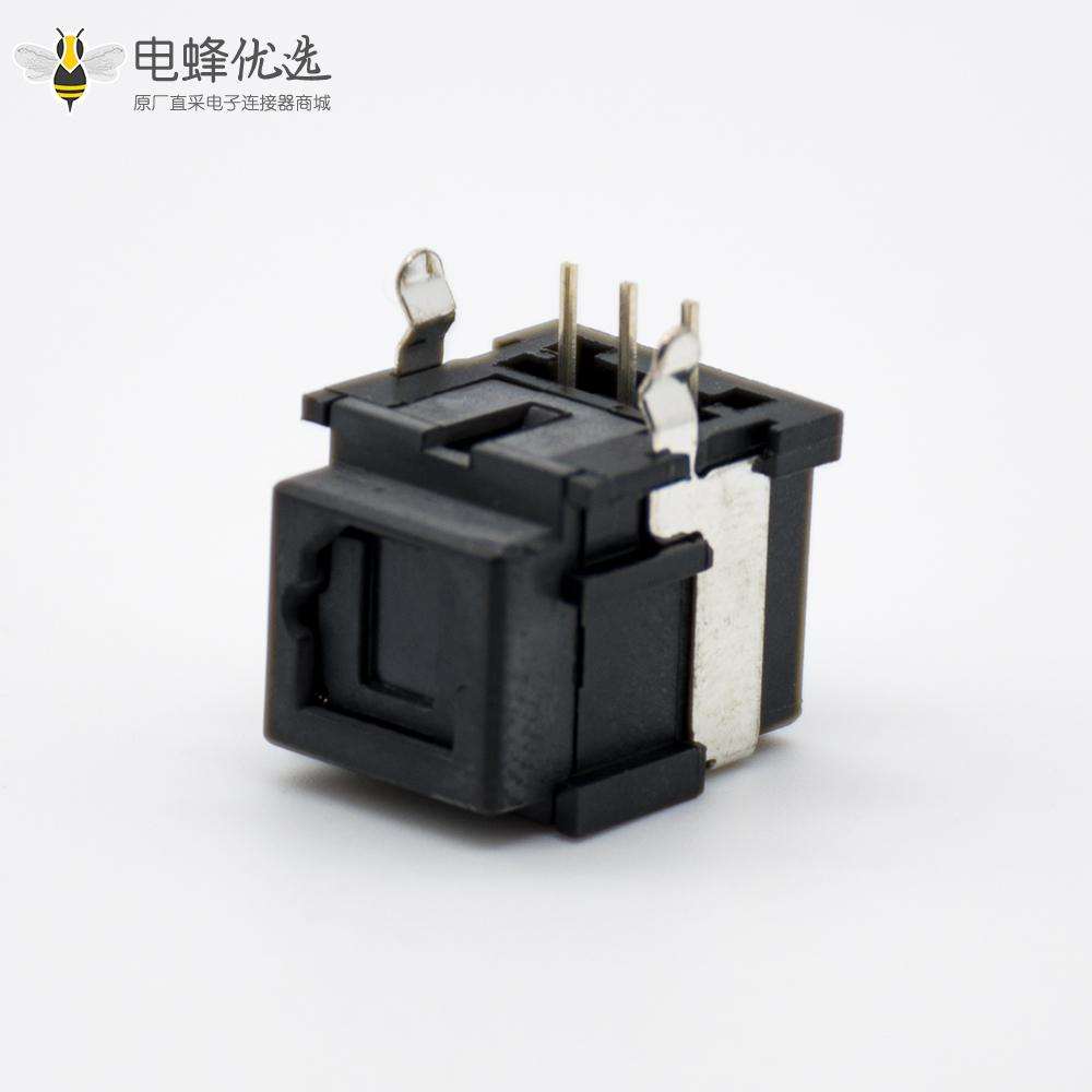 光纤接收插座发射插座自动门单头弯式插孔面板安装