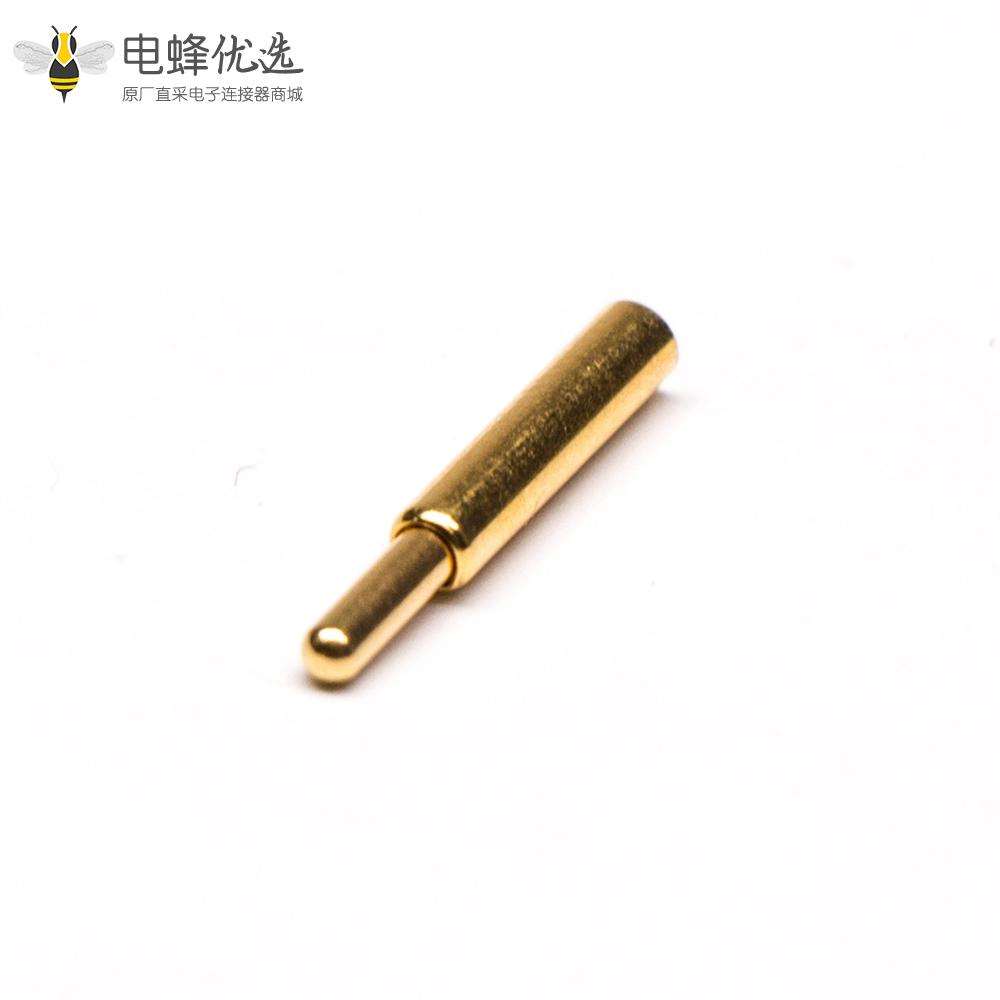 Pogo Pin弹簧针黄铜镀金G型异形系列连接器
