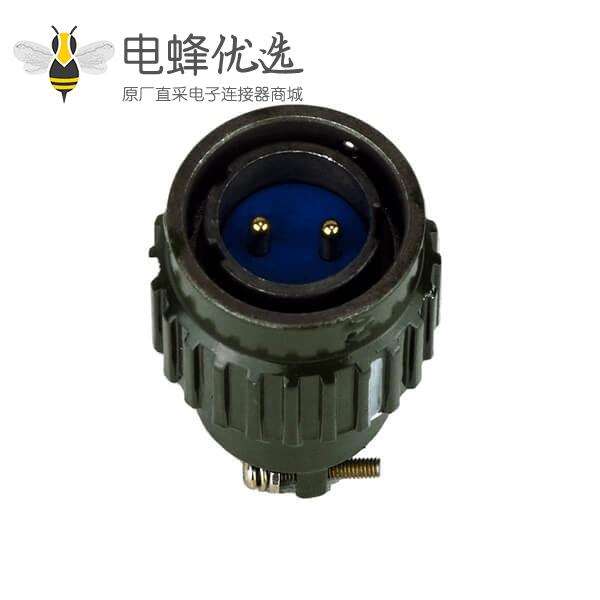 Y2M连接器航空插头插座Y2M-2TJ Y2M-2ZK2芯圆形一对