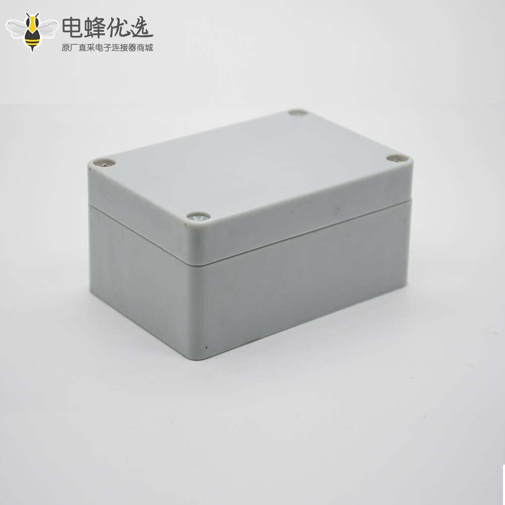 ABS塑料防水接线盒矩形100&times;68&times;50螺丝固定