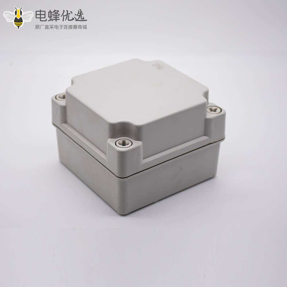 塑料防水密封盒100&times;68&times;50间距83&times;83ABS塑料螺丝固定