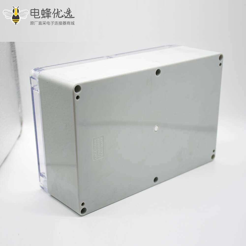 防水密封接线盒ABS塑料透明盖尺寸230&times;150&times;85螺丝固定