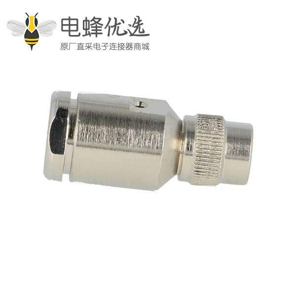 TNC公插头直式50&Omega;RG255线