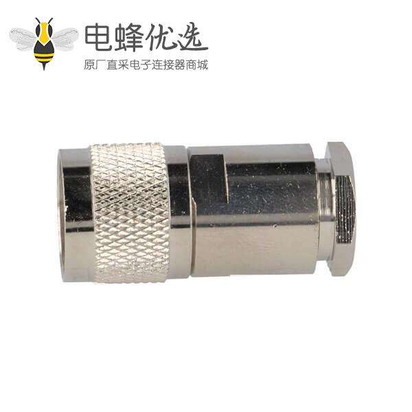 N型公头直式50&Omega;焊接接线连接器