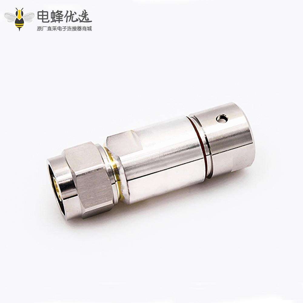 N公头同轴连接器螺母锁紧1/2&ldquo;普通电缆