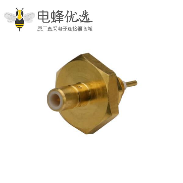 数字电视线接头smb防水直式穿墙母头面板安装