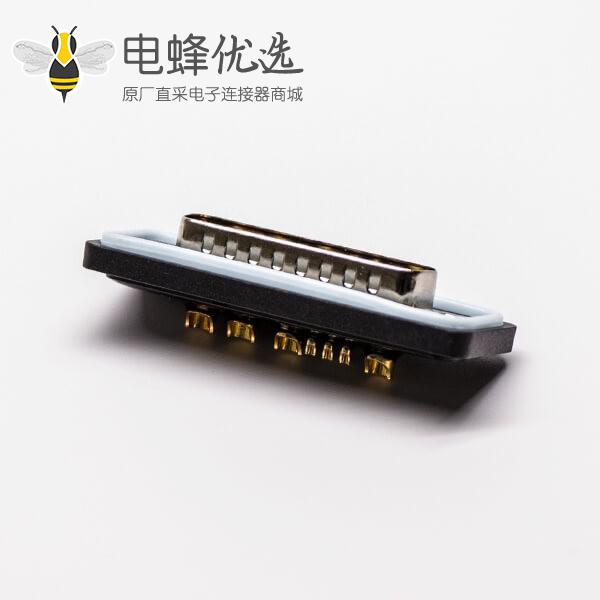 ip67防水db接头直式公头车针焊线大电流连接器