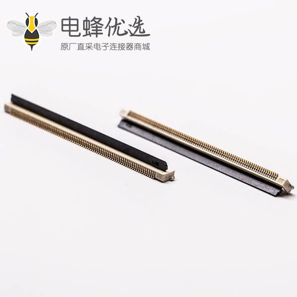 fpc 1.0mm抽屉式插座焊接80pin下接触式H1.2