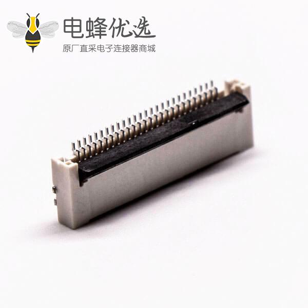fpc连接器1.0立贴式26针单面触阻燃接PCB板