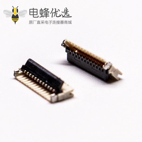 ffc/fpc连接器插座0.5mm前掀盖式下接触1.0H