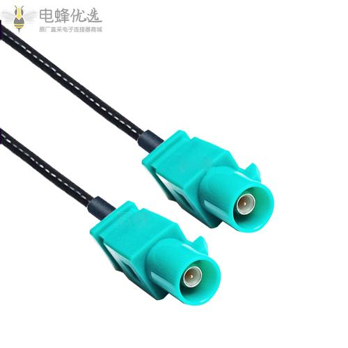 FAKRA_SMB直公长线缆通用Z型汽车连接器RG174/58/316/195/200/302线